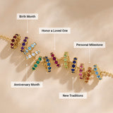 14K Natural Blue Sapphire Spacer Charm/Pendants