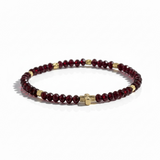 January Birthstone Natural Gem Bracelet