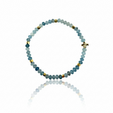 March Birthstone Natural Gem Bracelet