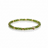August Birthstone Natural Gem Bracelet