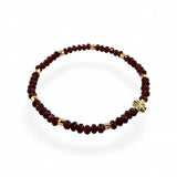 January Birthstone Natural Gem Bracelet