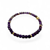 February Birthstone Natural Gem Bracelet