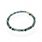 March Birthstone Natural Gem Bracelet