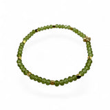 August Birthstone Natural Gem Bracelet